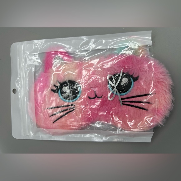 Soft Cute Funny Cat Sleep Mask Night Sleep Eye Masks Covers for Sleeping Mask - Picture 3 of 6